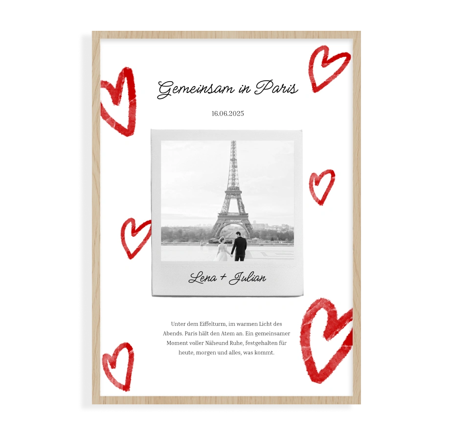 Retro Love Fotoposter