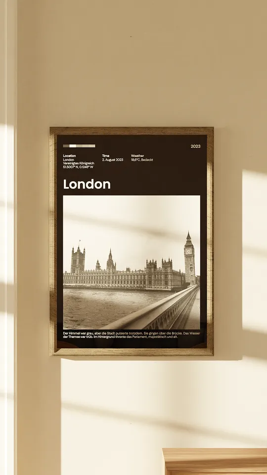 ity Wandposter London