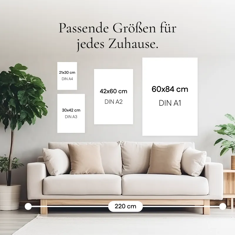 Personalisiertes Premium-Poster selbst gestalten